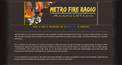 Desktop Screenshot of metrofireradio.com